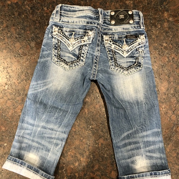 Miss Me girls Capri jeans - Picture 5 of 5
